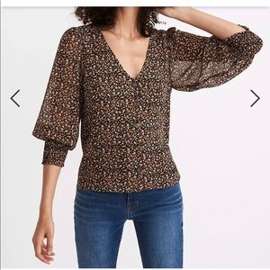 NWT Madewell Georgette Top Size 14